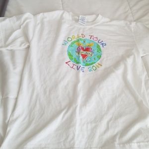 NEW W/O TAG -Youth Bon Jovi Tour 2011 Tshirt